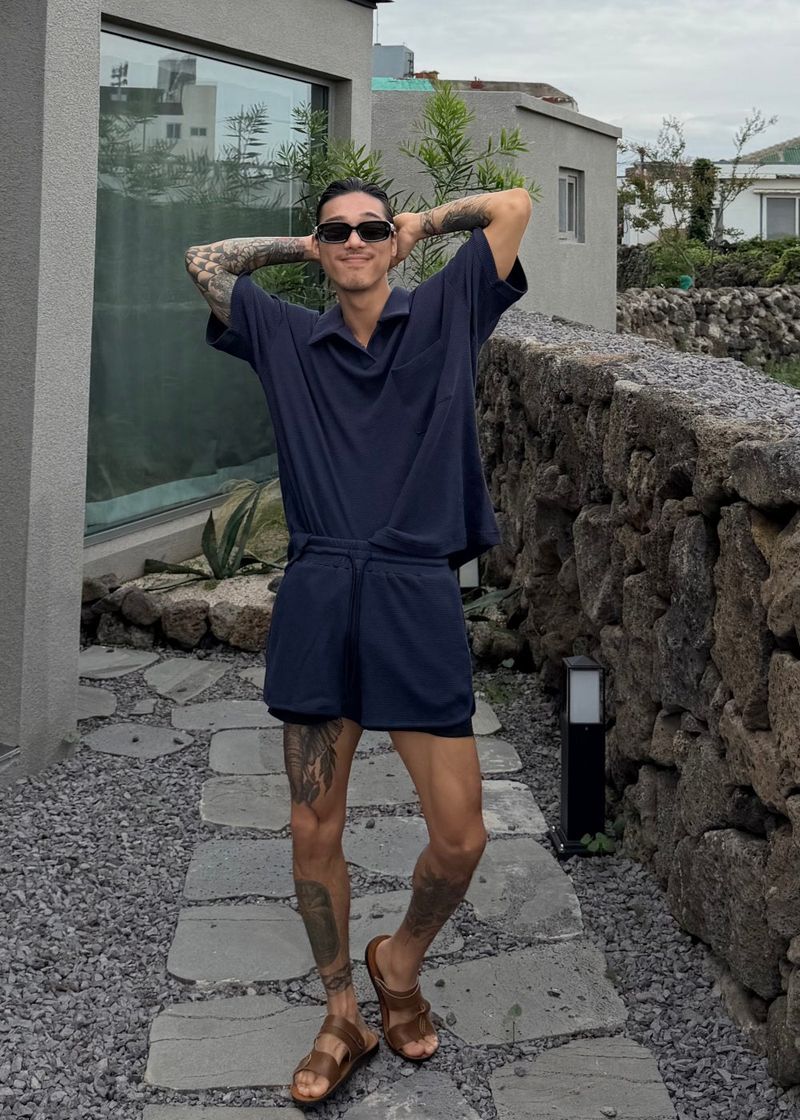 Waffle Shorts 3COLOR