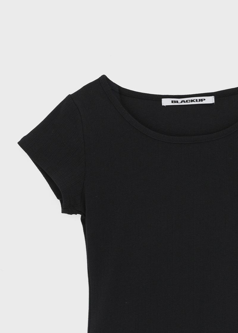 [B-BASIC] Punching Short-Sleeve Tee (2 Sizes)