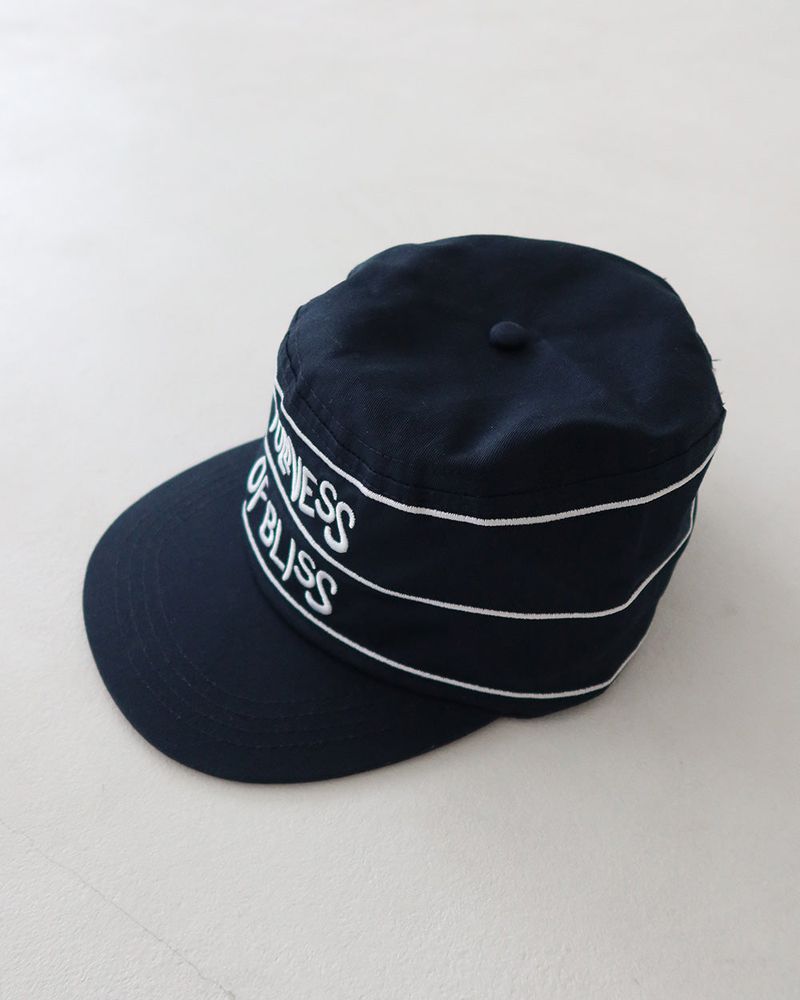 Stripe snapback ball cap