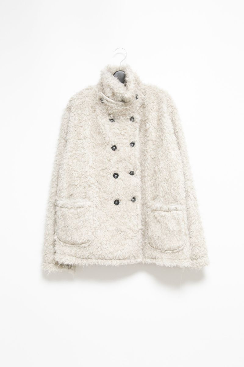 double button fluffy cardigan(2colors)