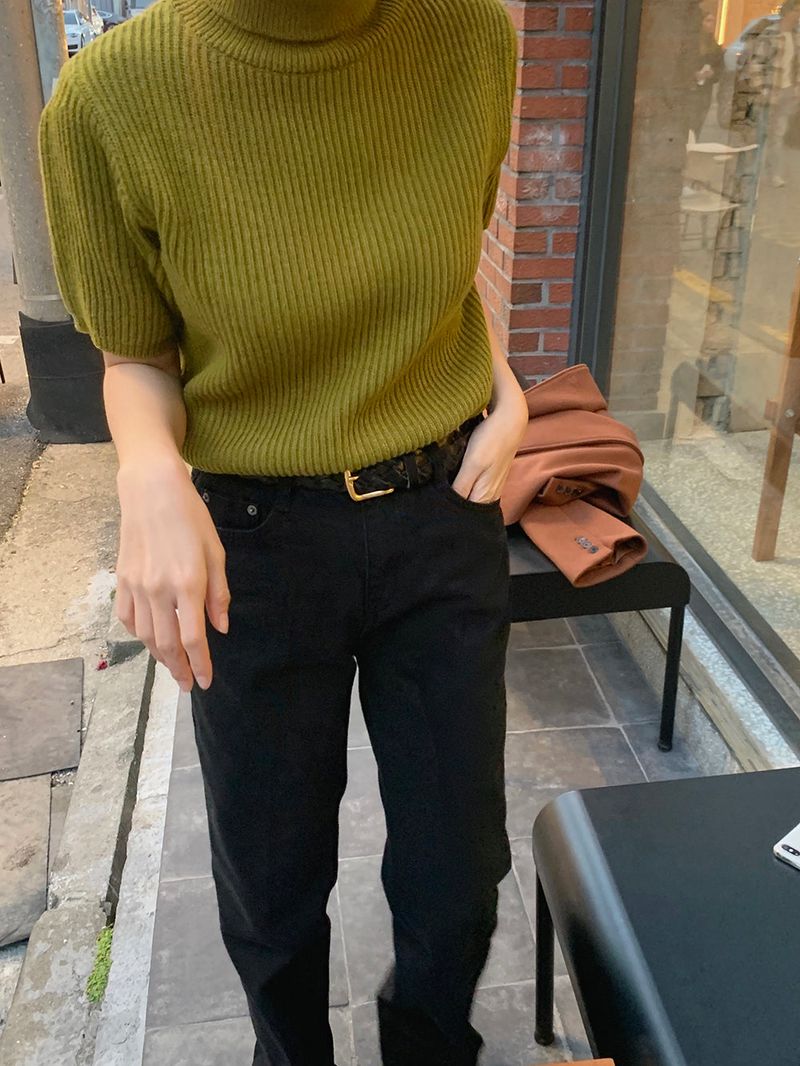 [YELLOMOI] Laurent half polar - knit