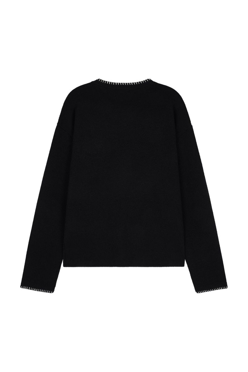 Ruff stitch knitwear