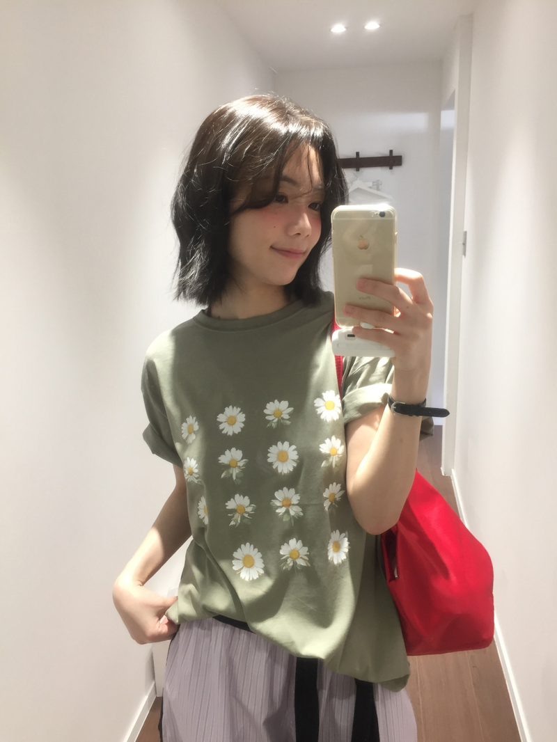 YWD FLOWER T-SHIRTS (3color)
