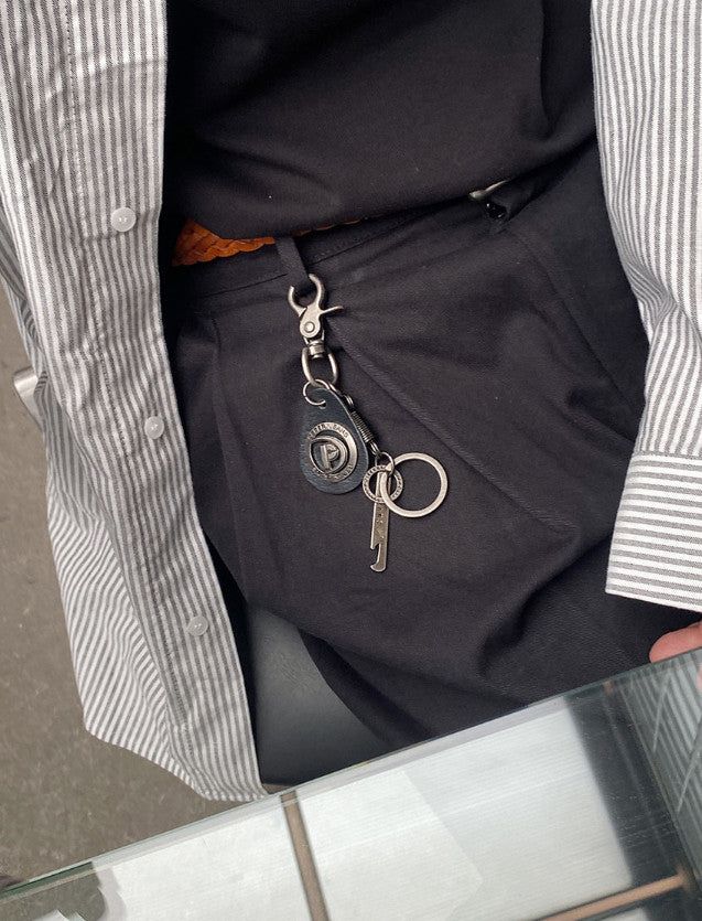 No.0901 P leather keyring