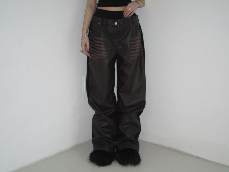 Vegan leather sweat-PT