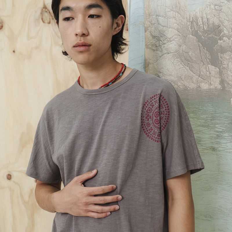 ボテハーフTシャツ / マッドグレー