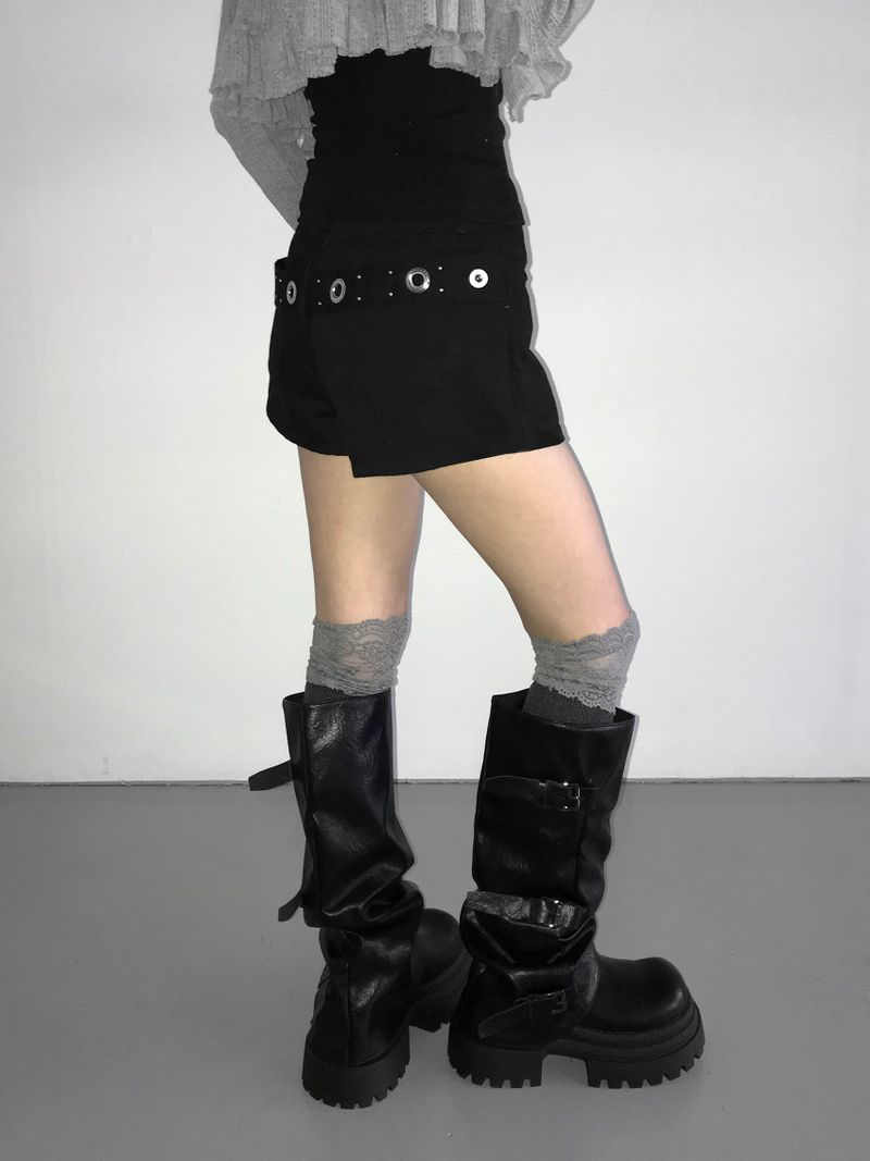 1733 back slop shorts(2 color)
