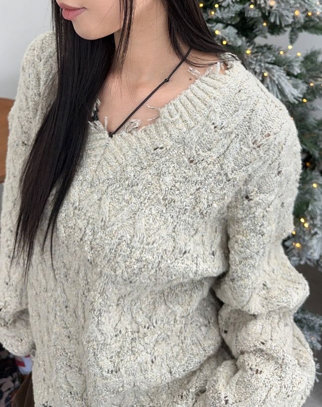 Lippe Vintage Cable Knit