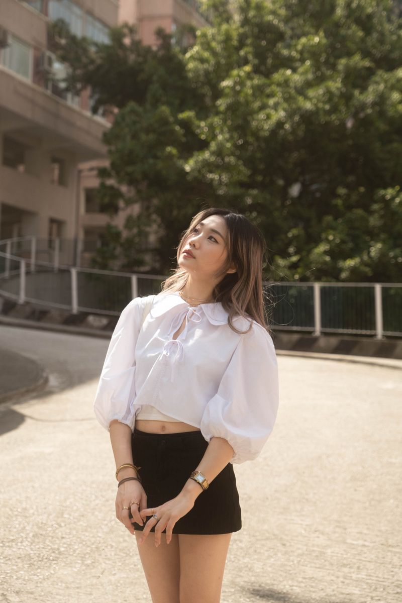 We Fell In Love In Reality（ウィ フェル イン ラブ イン リアリティ）の「Fly Me To Paris Bubble Shirt（Tops）」
