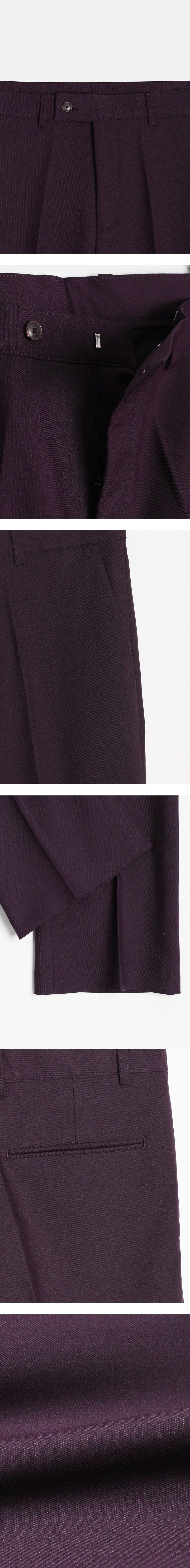 [SET UP可]モダンセミフレアスラックス(3color)