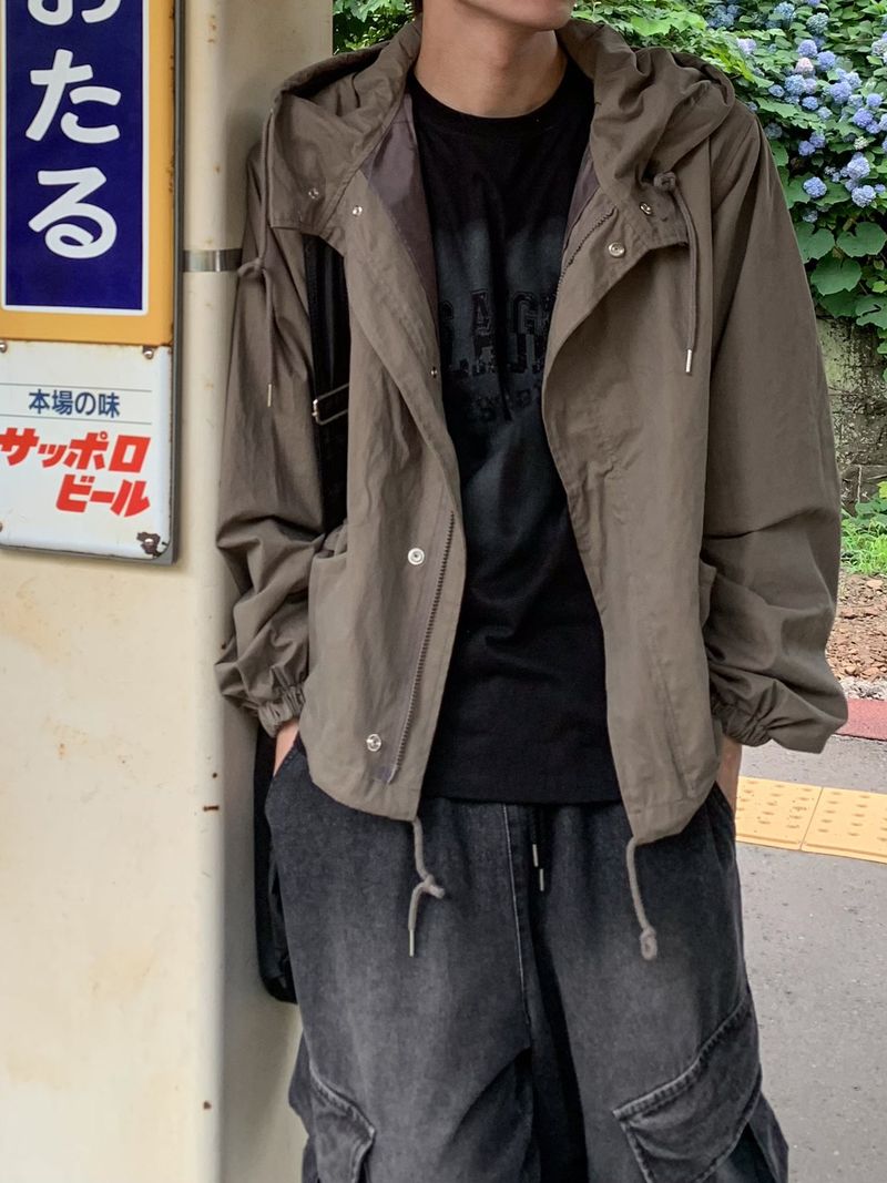 Kaz Balloon hood Utility Jacket
