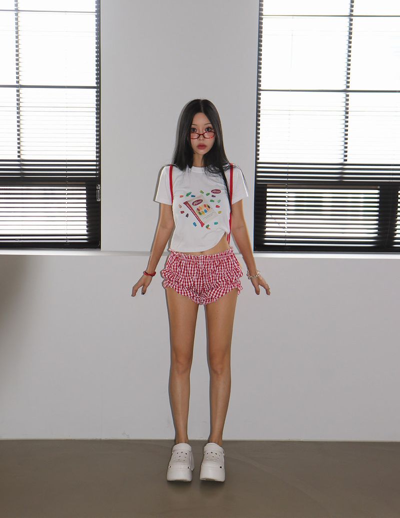 Snack Kitchen Crop Short Sleeve T-shirt