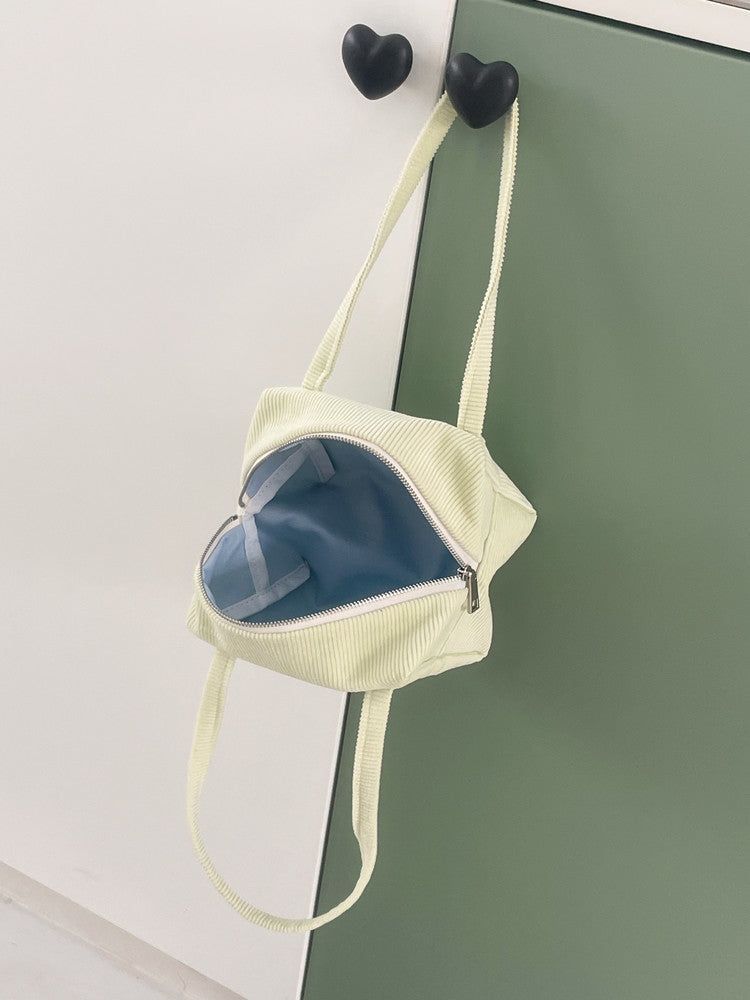 Handy pouch (corduroy melon)
