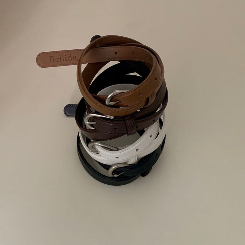 [BELLIDE MADE] Seasonless Round Square BLD Belt