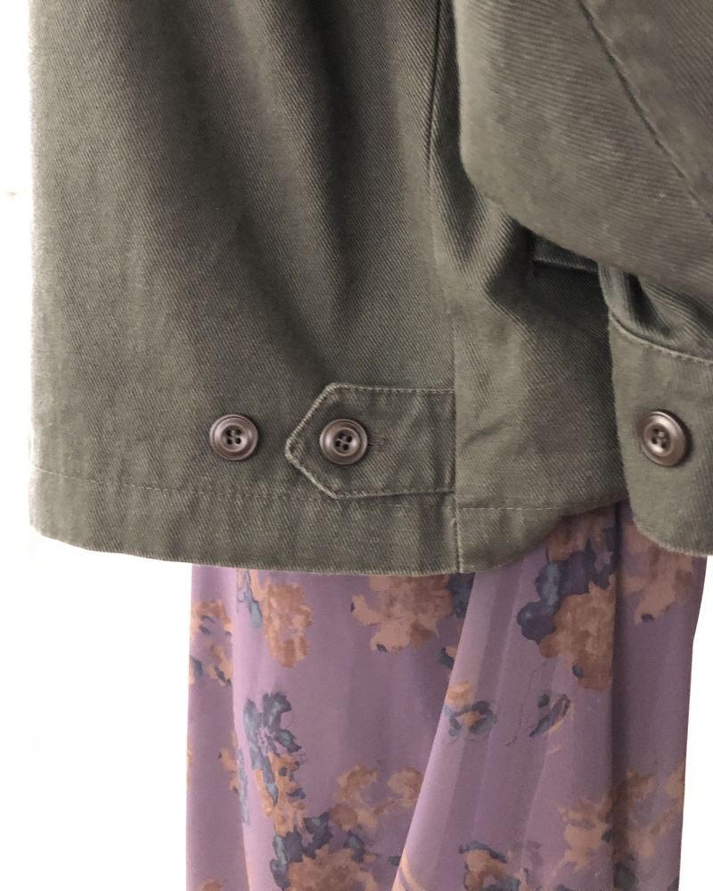 Jubel Flower Chiffon Midi Skirt