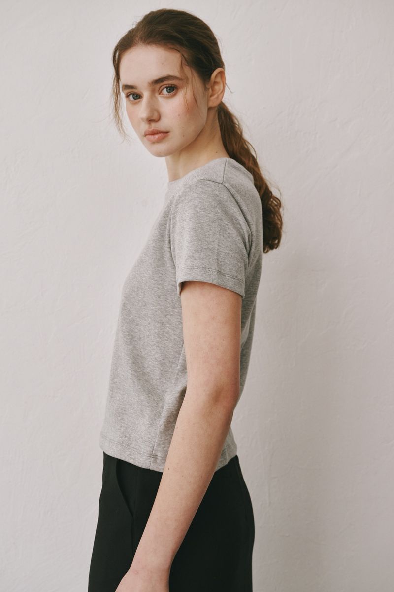 Round half T (Ivory)