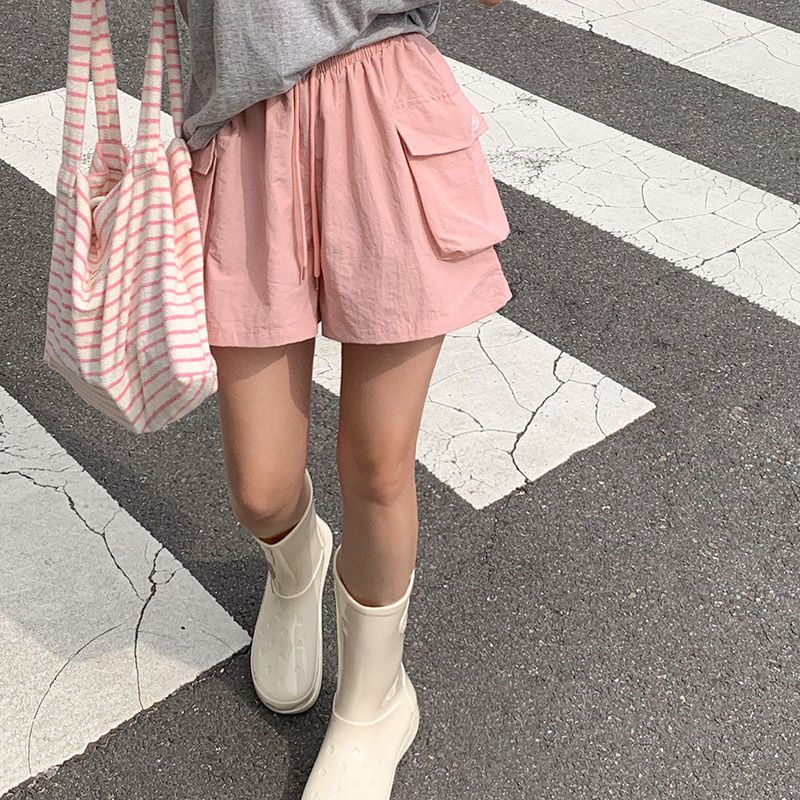 [BELLIDE MADE/2 size] biscuit cargo shorts