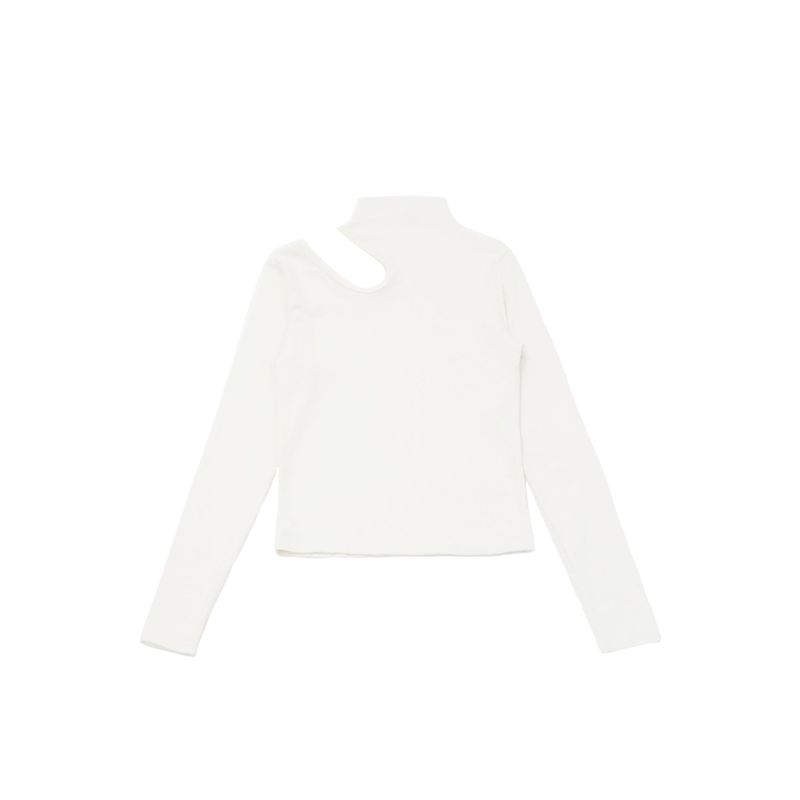 shoulder cut out tops