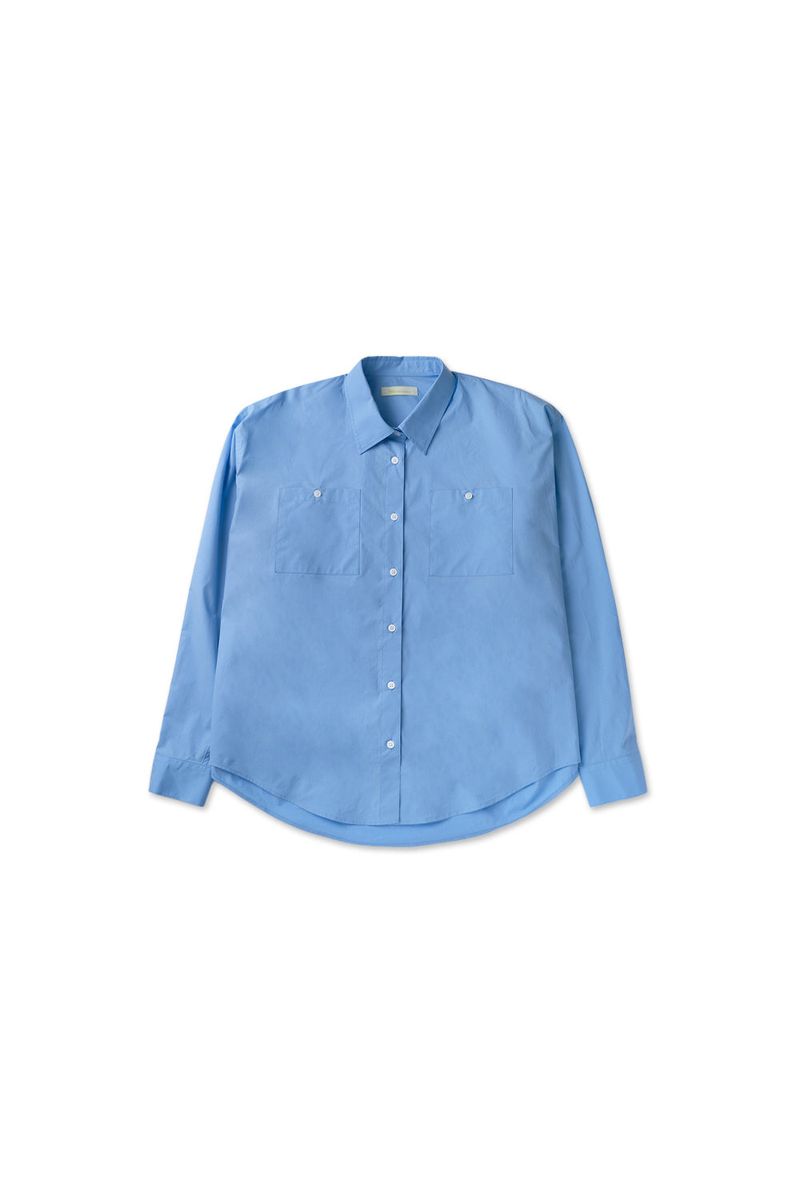 Standard pocket shirt_blue