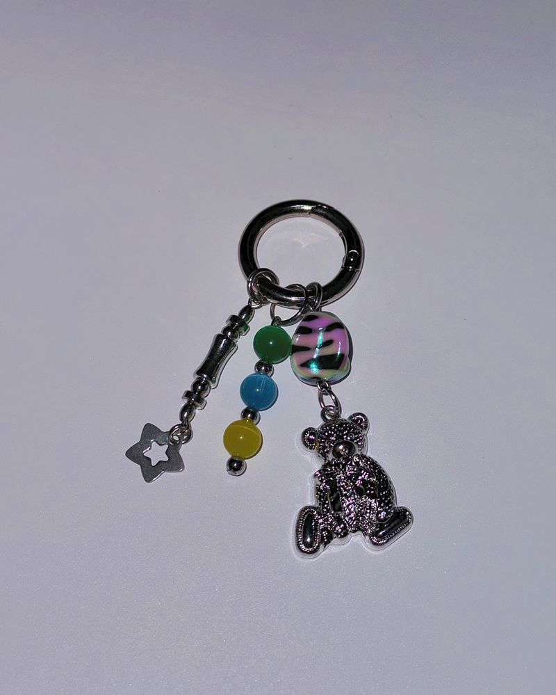 [Billlie Tsuki] Cameleon zebra keychain