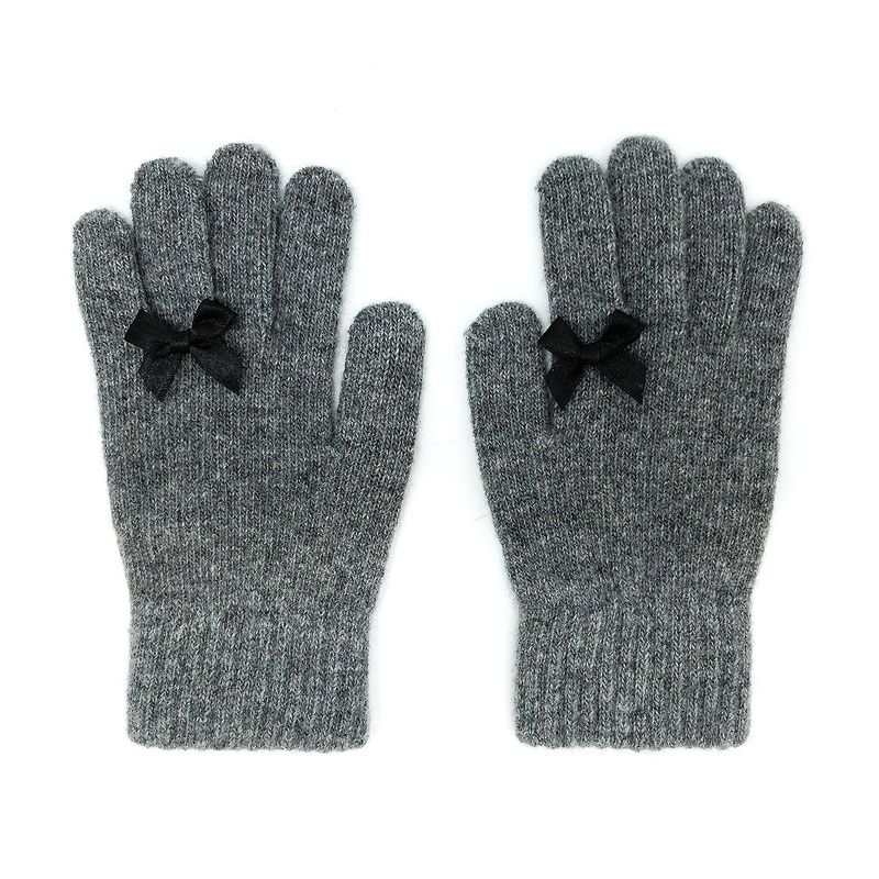 Ribbon Wool Gloves
