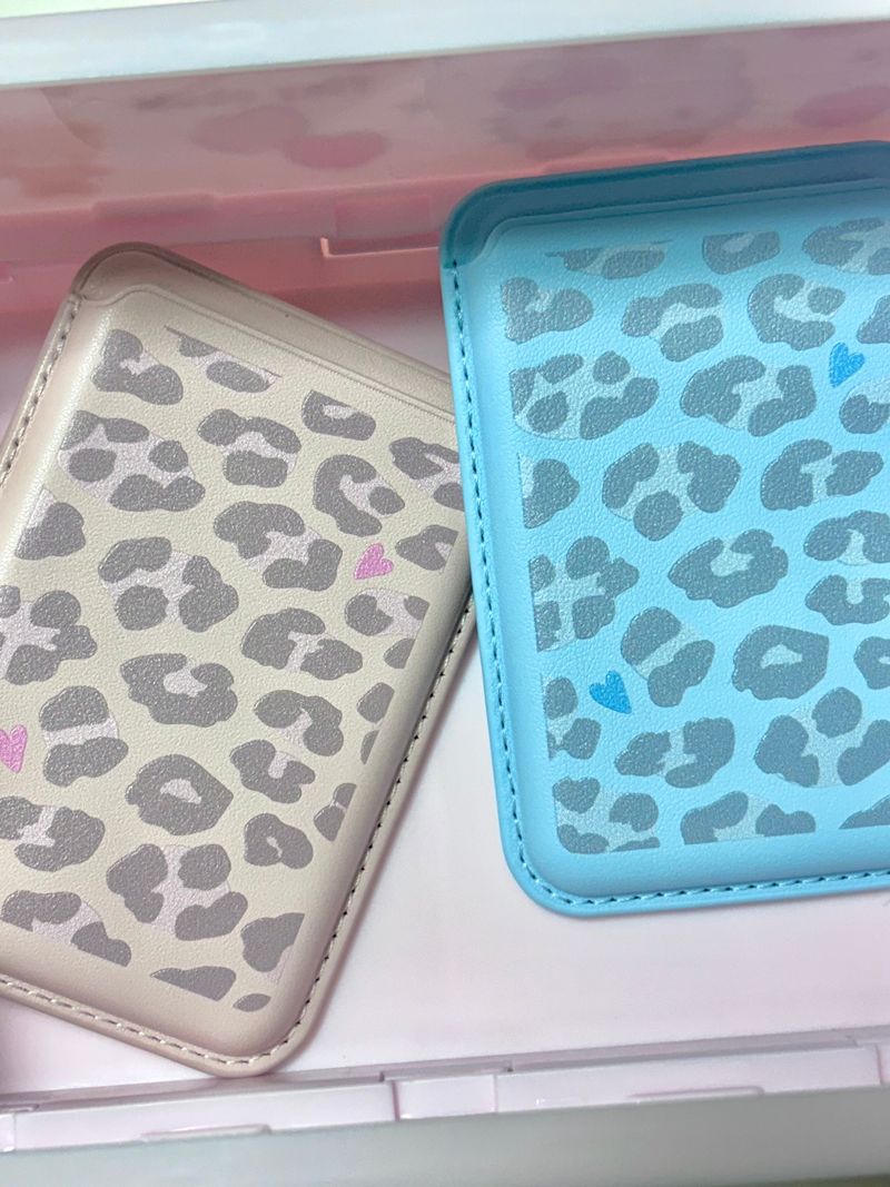 magsafe card wallet Leopard
