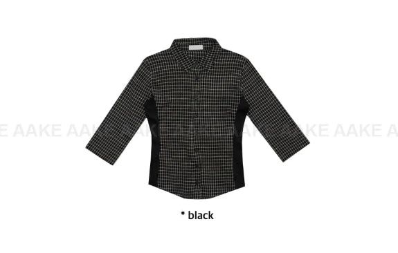 SIDE MIX CHECK SHIRT
