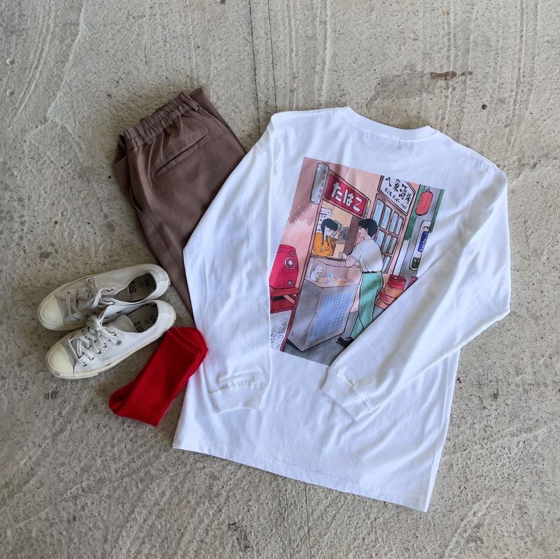 島田つか沙　今夜どう？ longTshirt