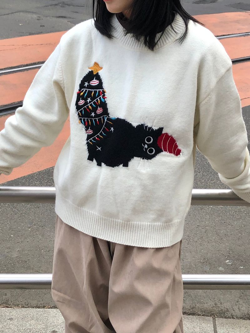 Arco iris（アルコイリス）の「Cat tail knit（Tops）」