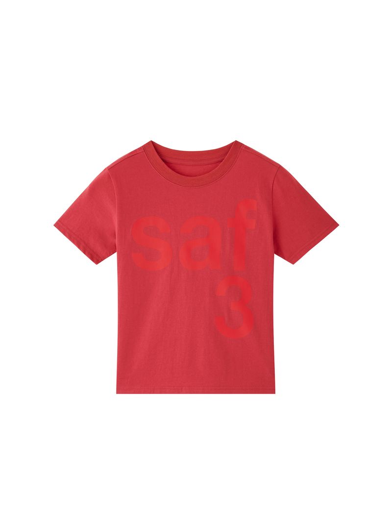 BASIC SAFARI TEE (LIGHT RED)