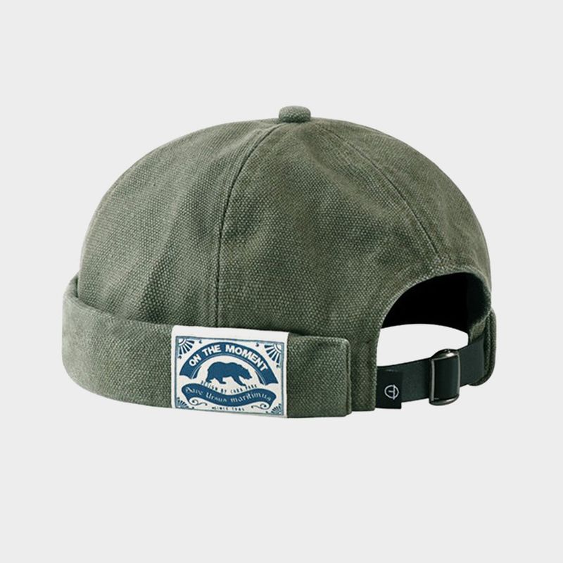 LOOKING4U(ルッキングフォーユー)の「On the Moment Original Denim Watch Cap C2 KHAKI(帽子)」