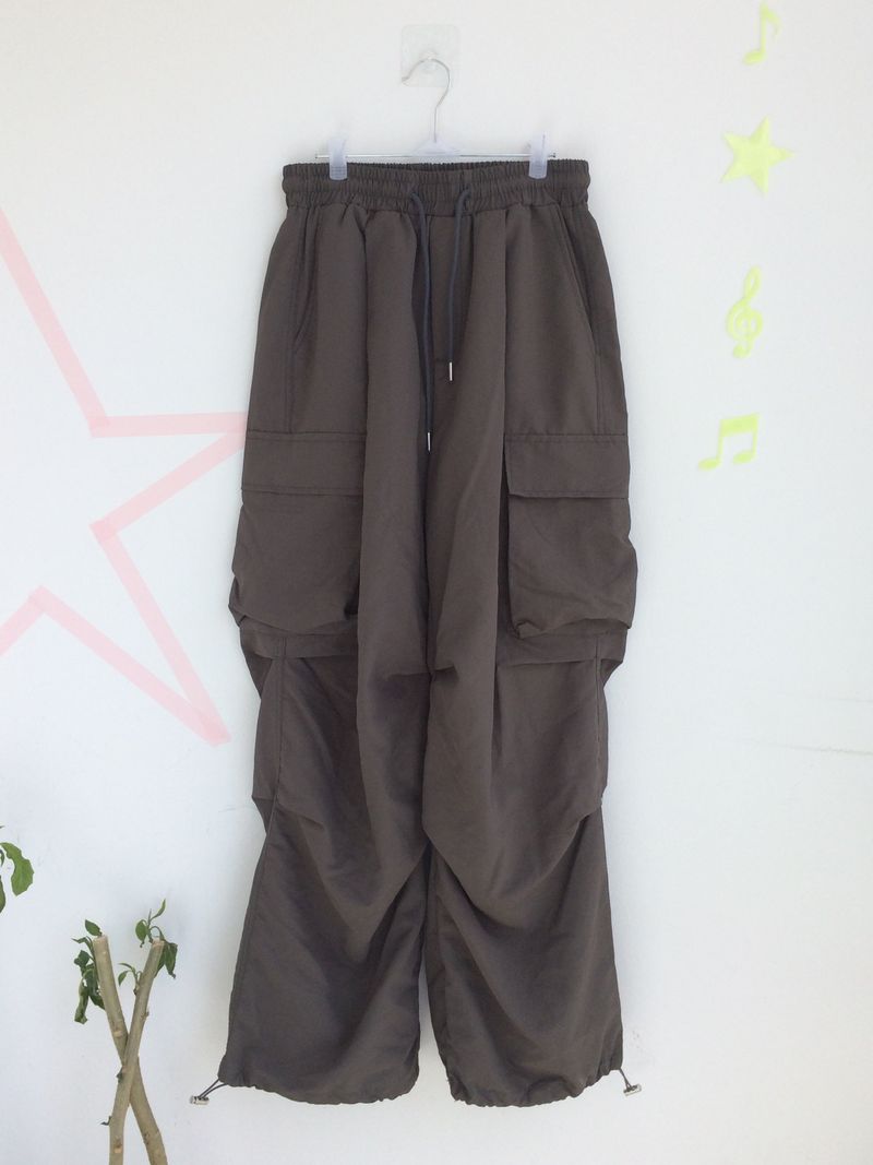 pocket nylon pants