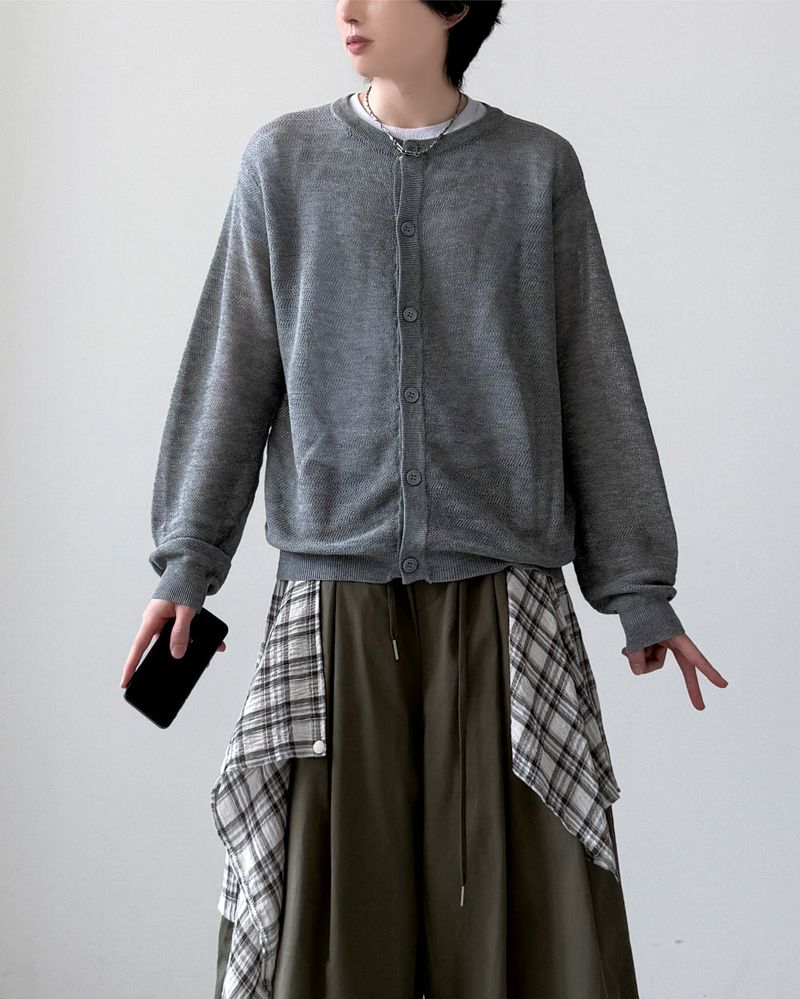 サイレンメッシュサマーカーディガン