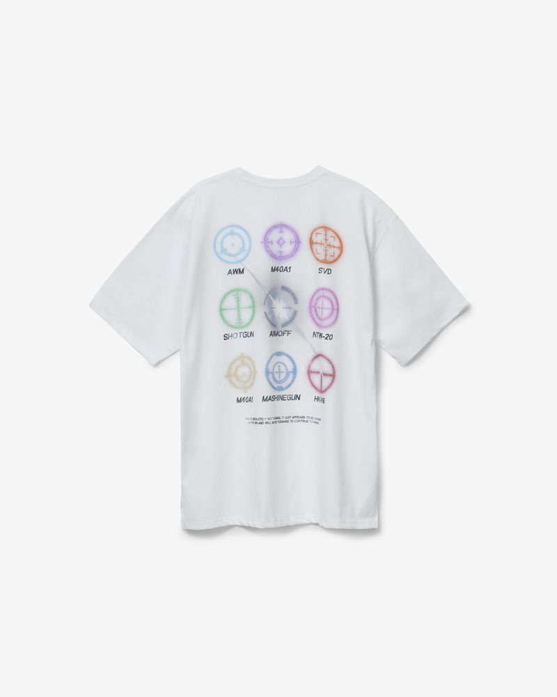 aim T-shirts [ white ]