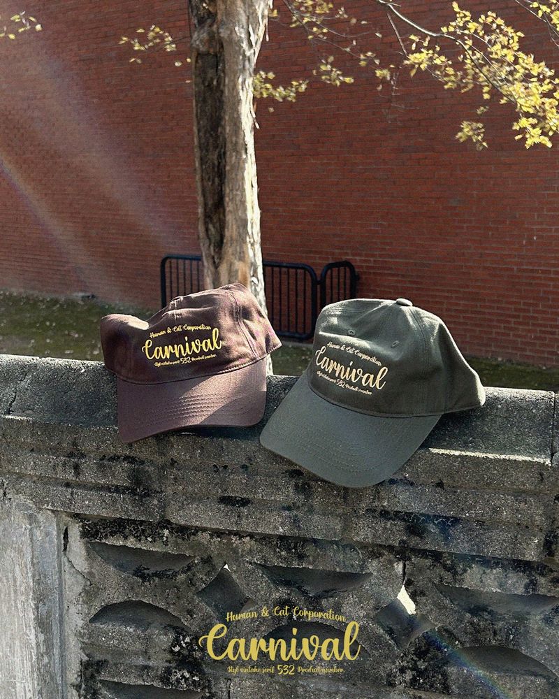 CARNIVAL WASHED BALL CAP / KHAKI
