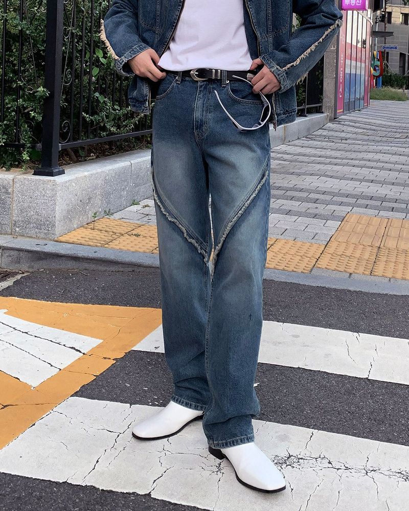 HD County Slit Denim Jacket