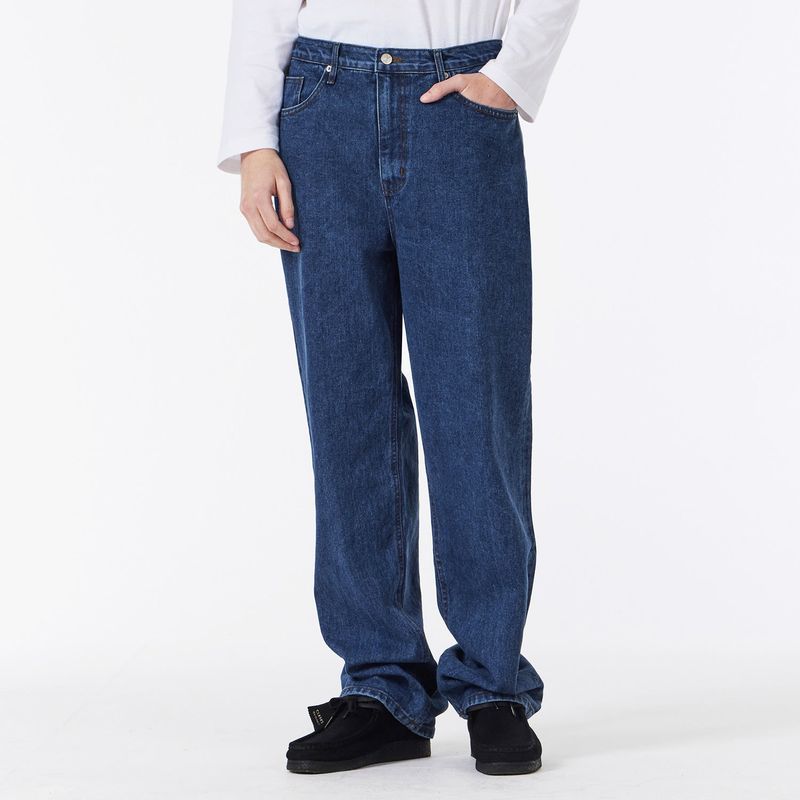 Signature Stud Regular Fit Denim Pants Dark Indigo
