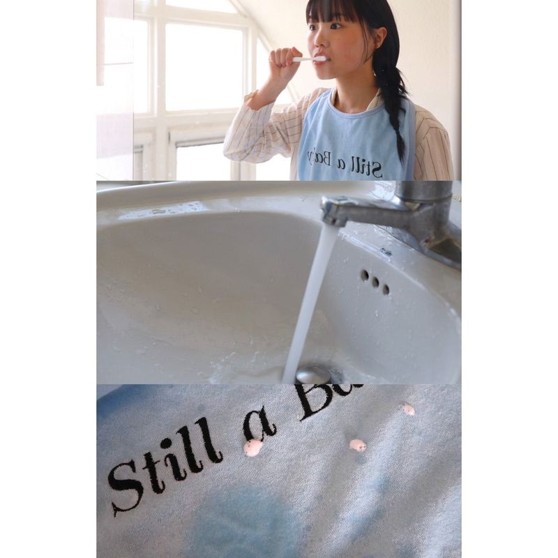 adult bib_pink