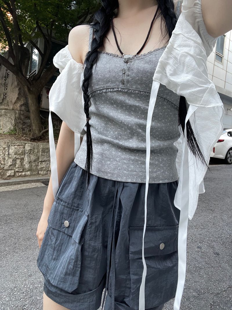 Dream Layered Ribbon Blouse