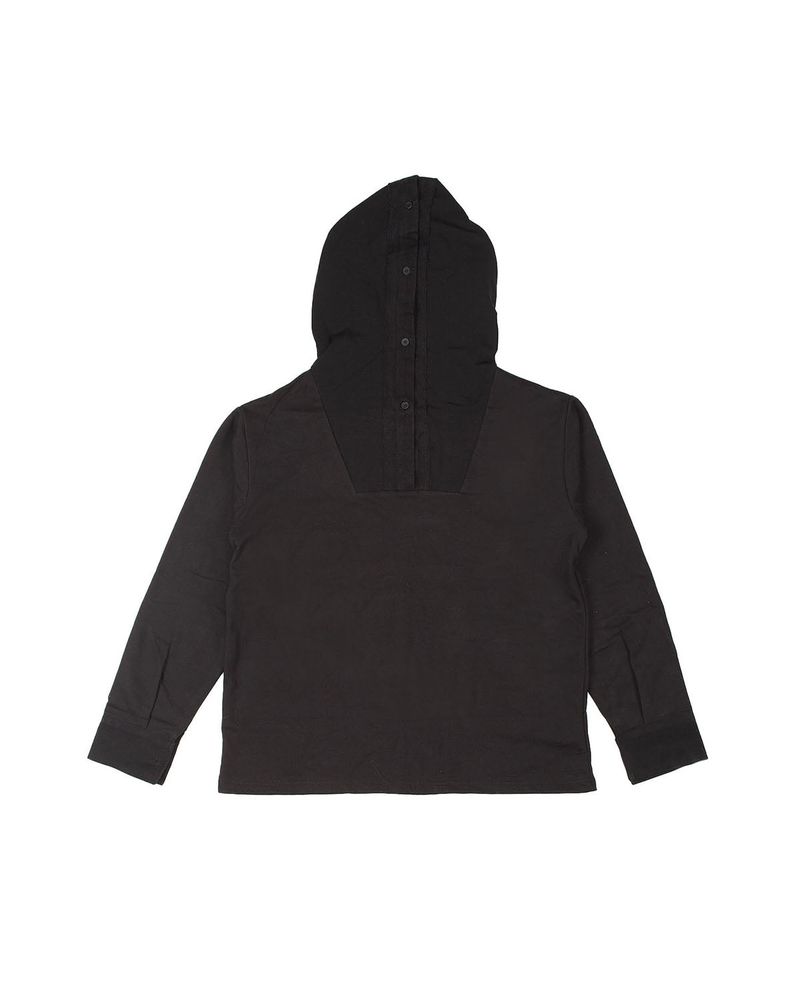 SHIRTS HOODIE BLACK