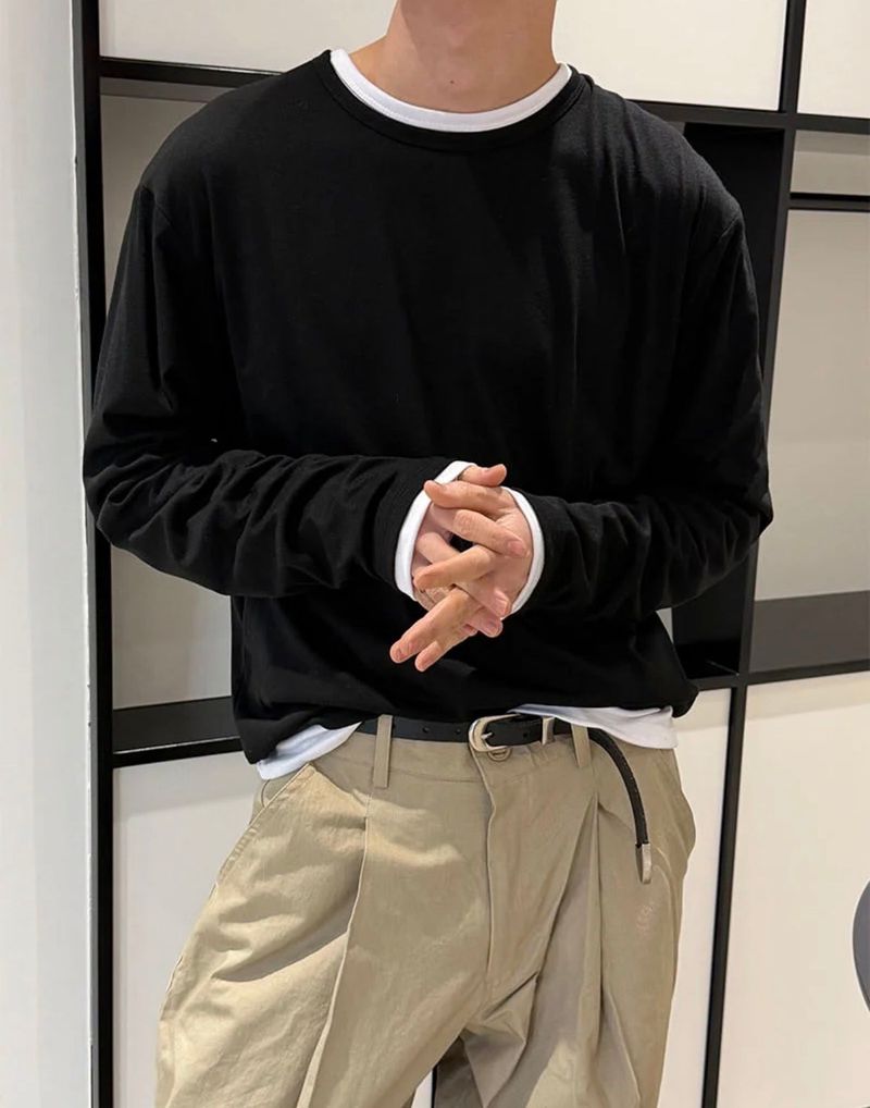 Basic layered long sleeves(9color)