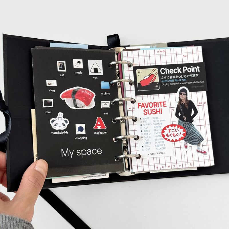 oab sushi pack / scrap sticker set
