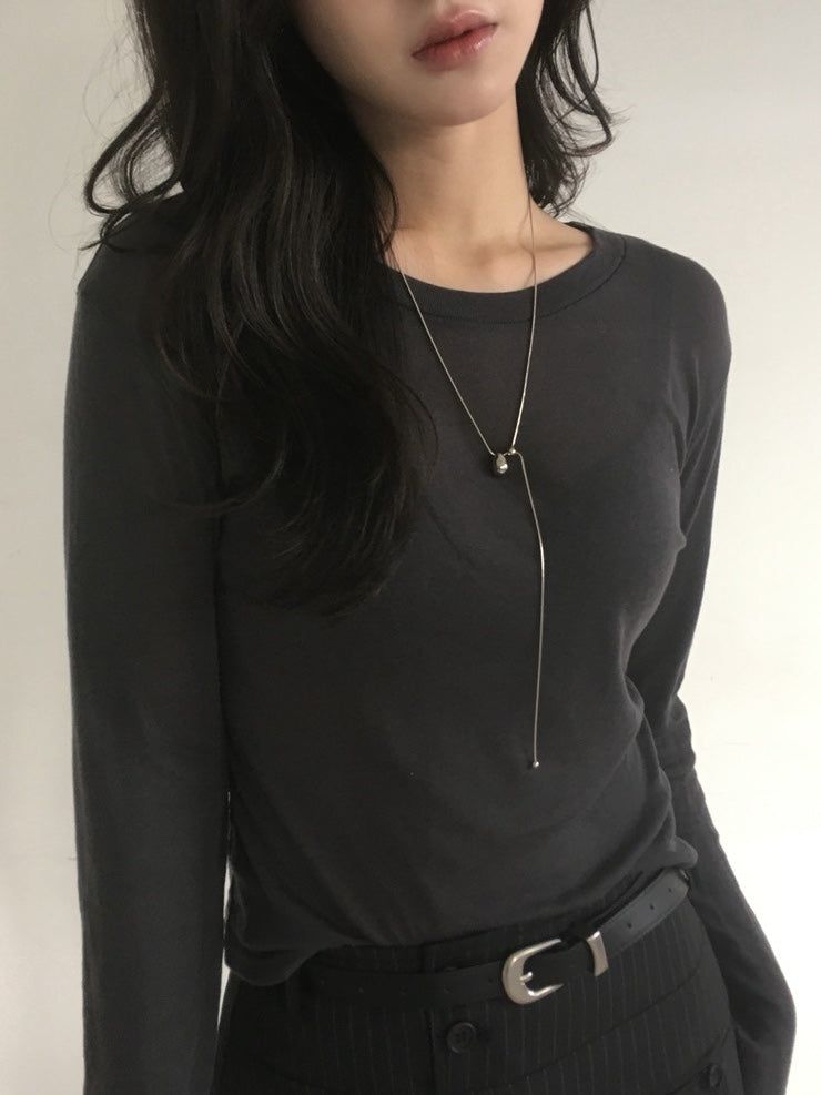 moroi(モロイ)の「Long Drop Necklace(Accessories)」