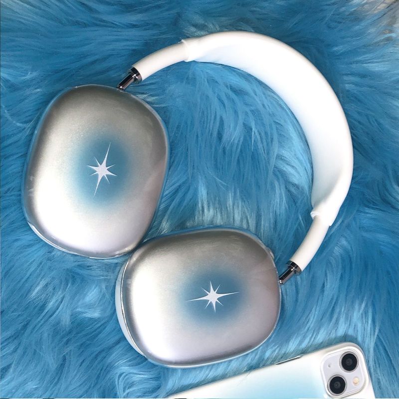 beam airpods max case (blue)