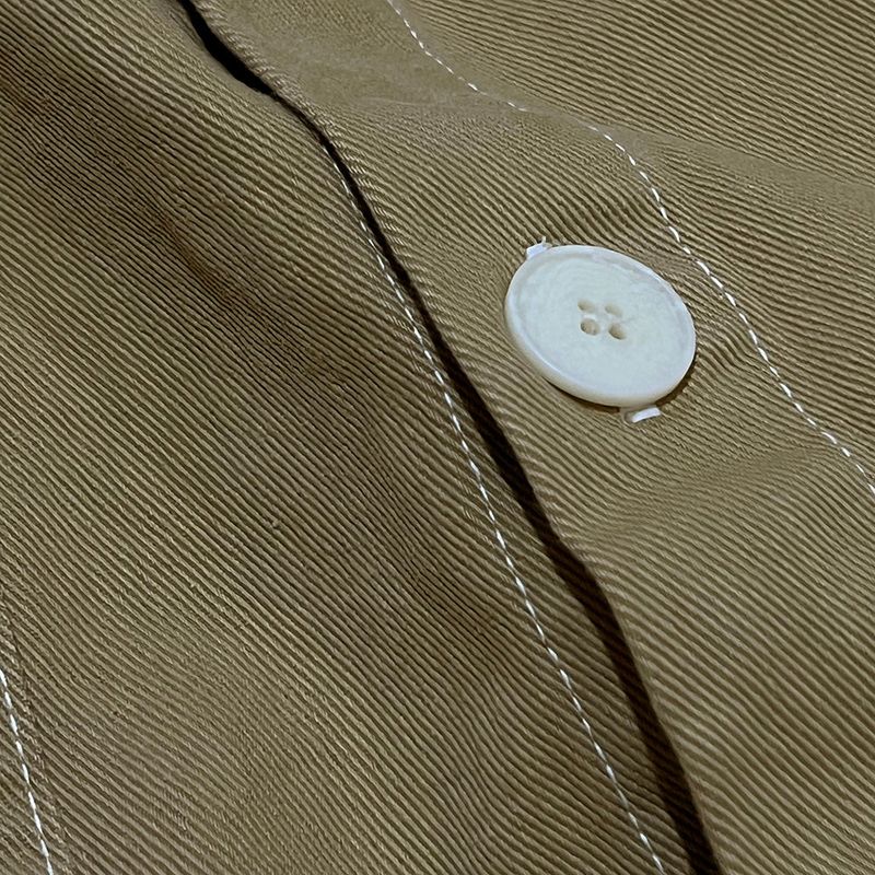 bio jacquard pocket shirts_beige