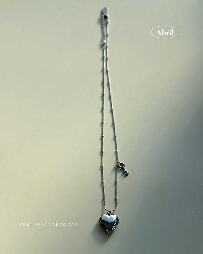 Open Heart Necklace