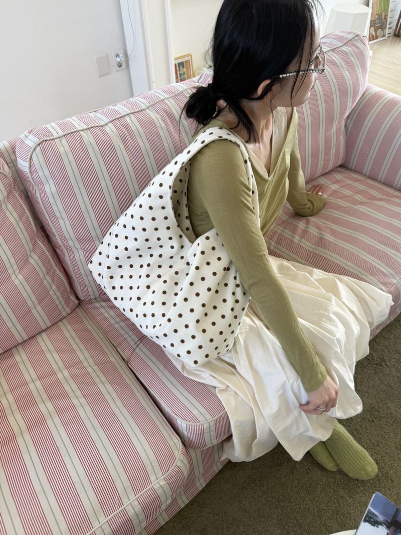 Cordu dot bag (ivory)