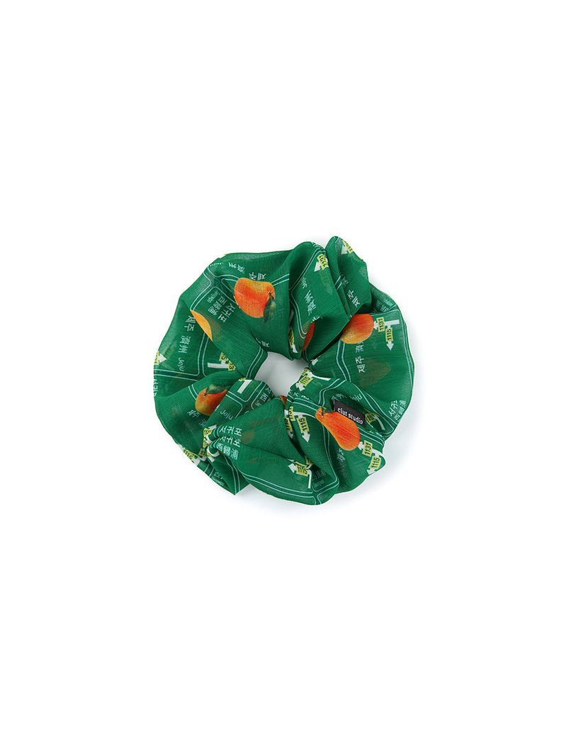 1 0 jeju orange scrunchie