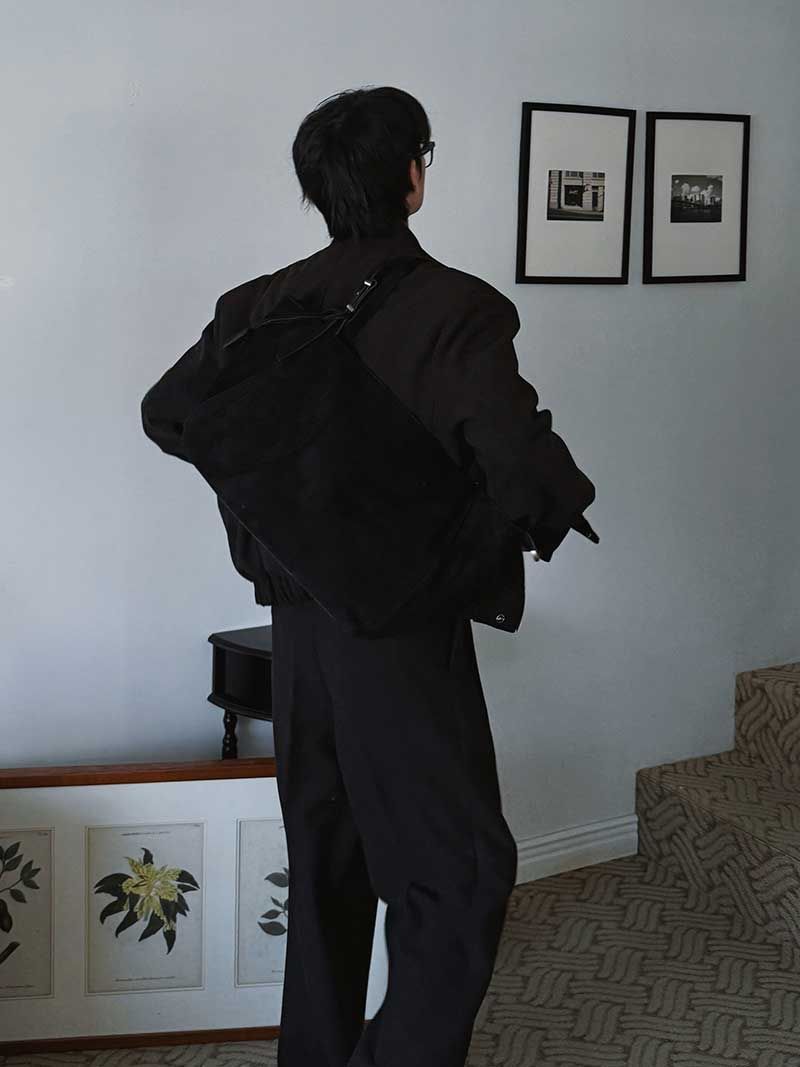 ASCLO Suede Tote Bag (3color)