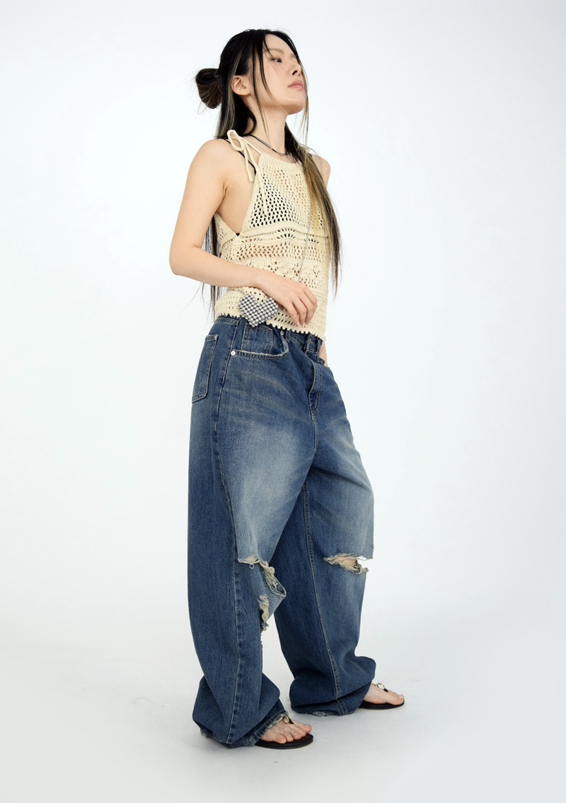 toy vintage denim pants